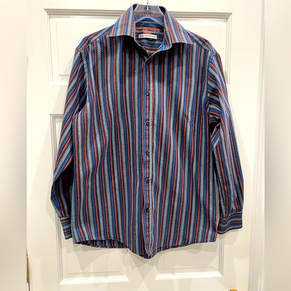 Luchiano Visconti men’s size M dress shirt - Picture 1 of 4